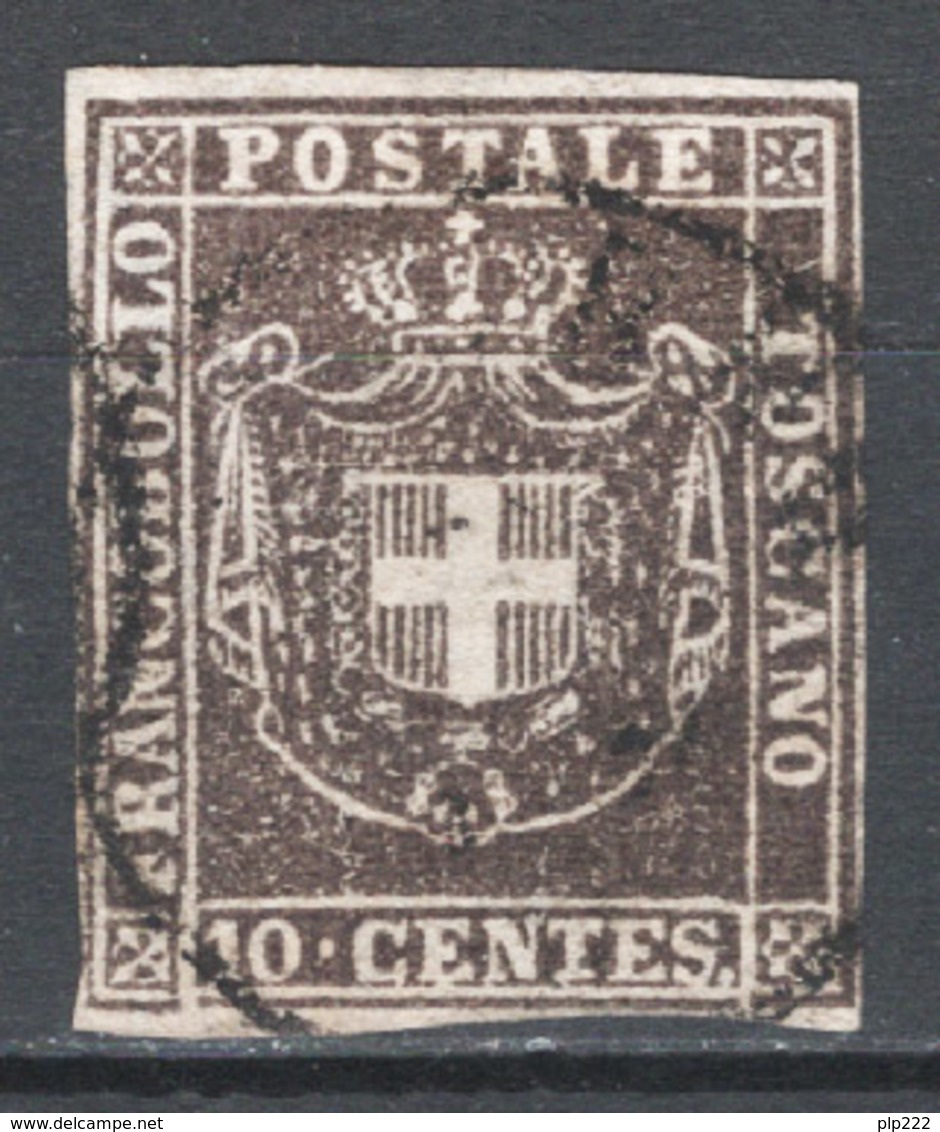 Toscana 1860 Governo Provvisorio Sass.19 O/Used VF/F - Toscane