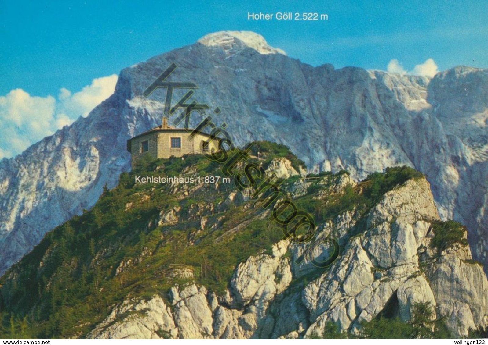 Kehlsteinhaus Mit Göll   [Z03-2.905 - Other & Unclassified