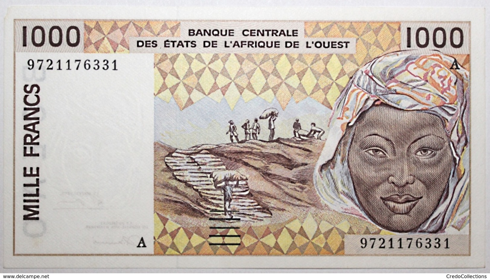 Côte D'Ivoire - 1000 Francs - 1997 - PICK 111 Ag - SUP - États D'Afrique De L'Ouest