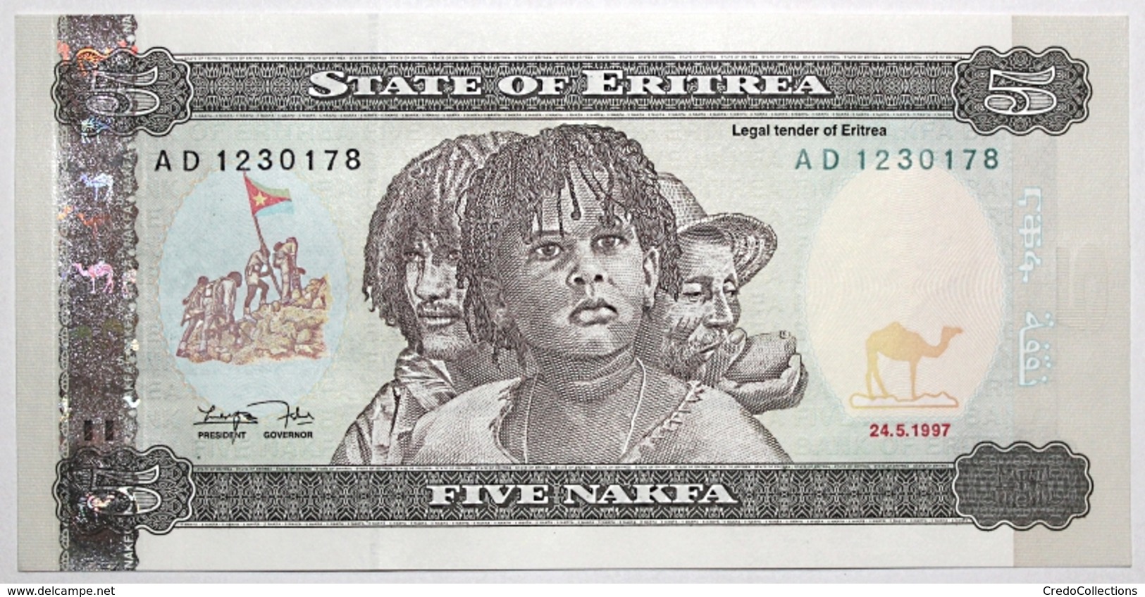 Érythrée - 5 Nafka - 1997 - PICK 2 - NEUF - Eritrea