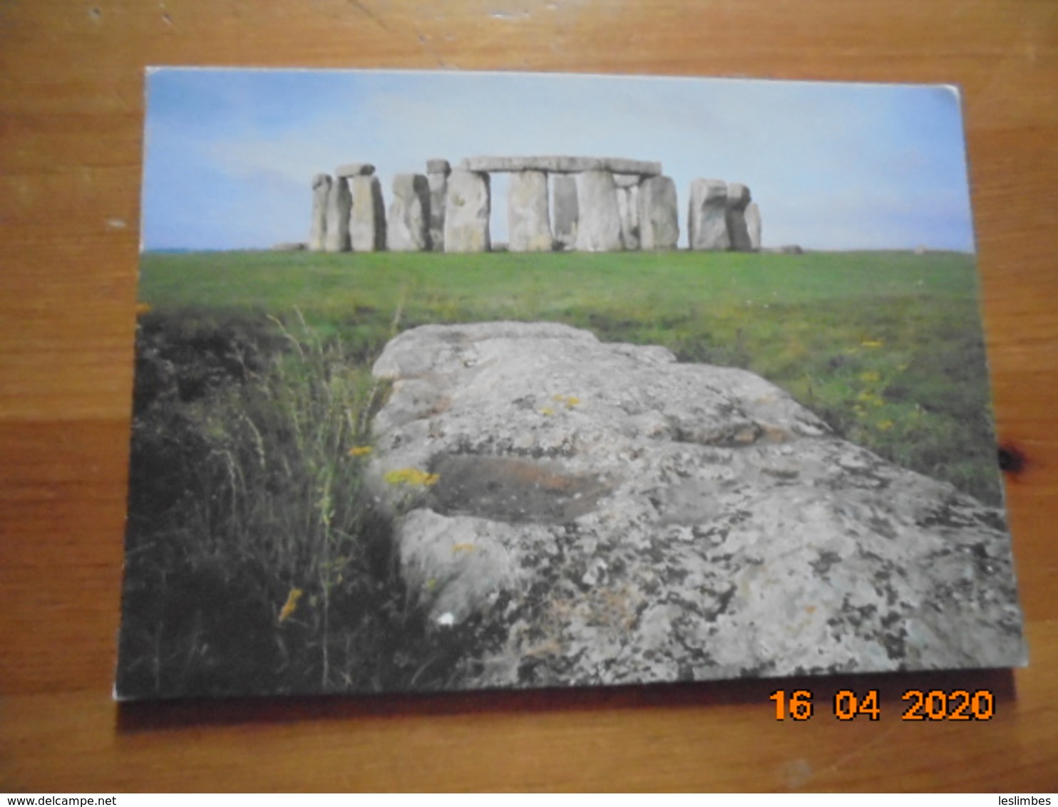 Stonehenge, Wiltshire. English Heritage BP6 - Stonehenge