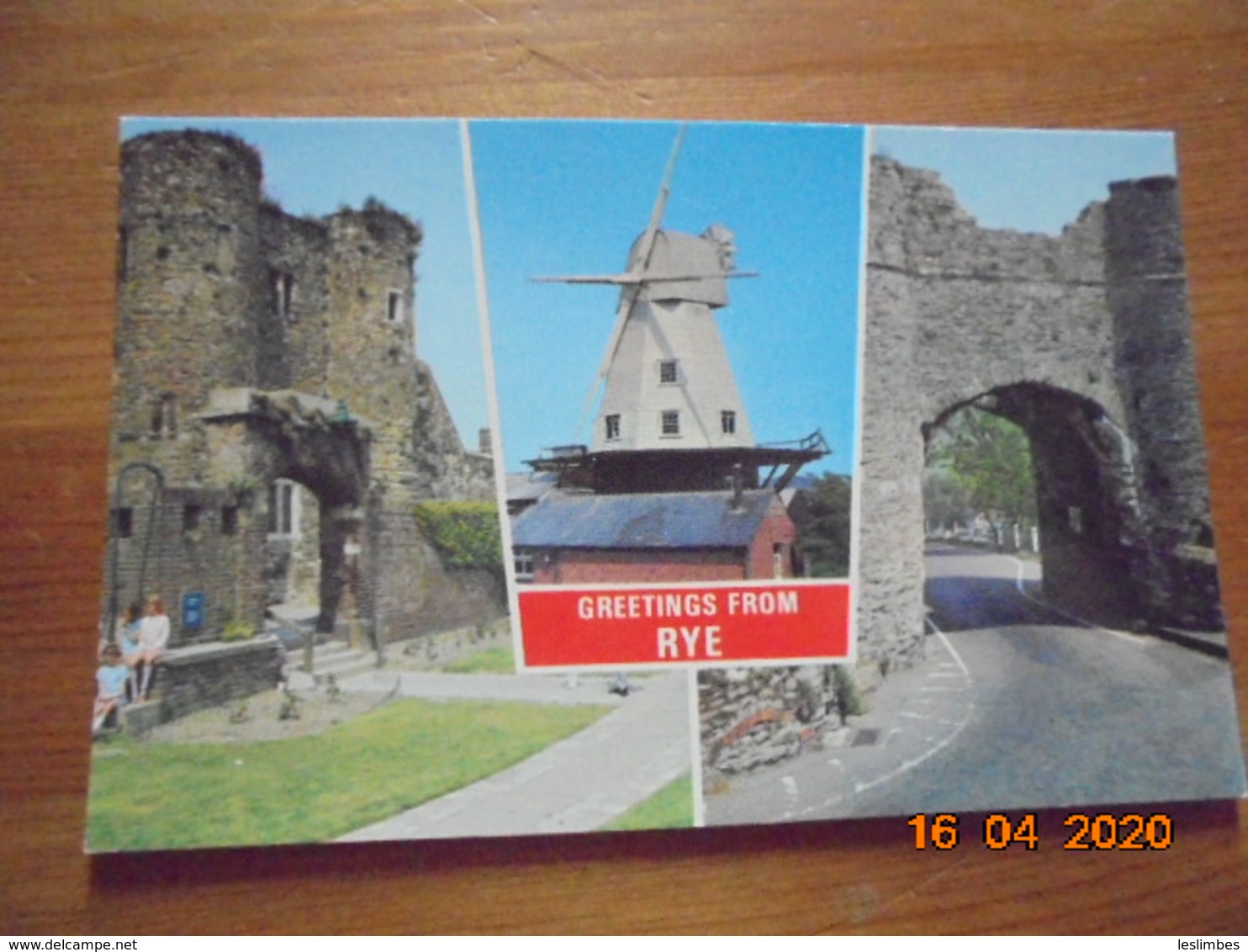 Greetings From Rye. The Windmill. Ypres Castle. The Strand Gate. Dennis 67 - Rye