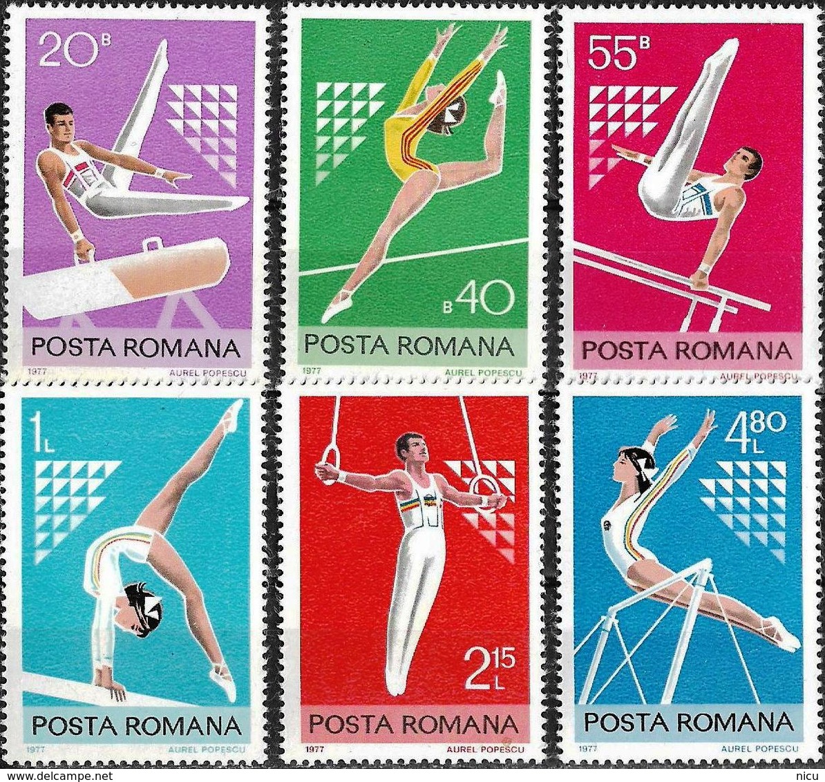 1977 - SPORT - GYMNASTICS - Autres & Non Classés