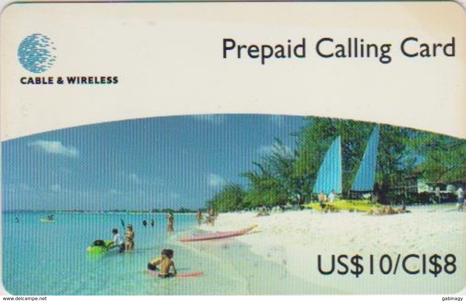 CAYMAN ISLANDS - BEACH - USD 10 - Cayman Islands