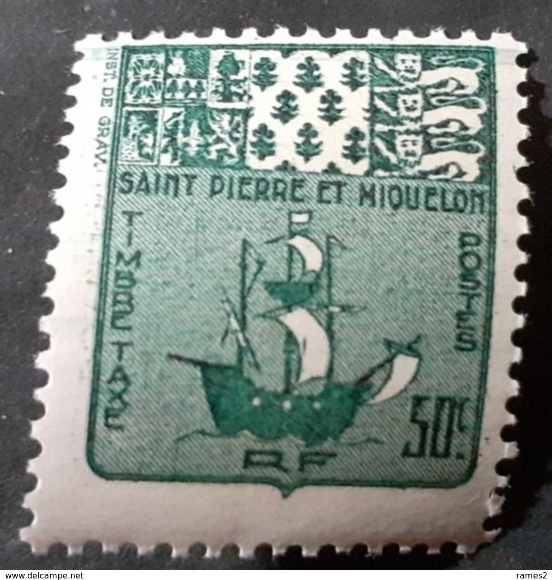 Amérique >St.Pierre Et Miquelon  Timbres-taxe Neufs N° 69 - Timbres-taxe