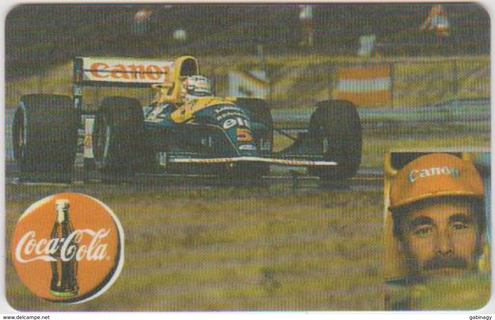 COCA COLA - MALAWI - FORMULA-1 - NIGEL MANSELL - RENAULT - Malawi