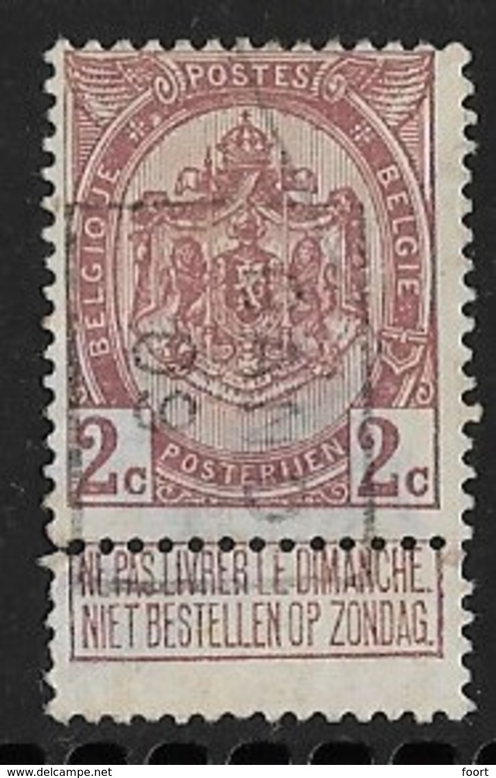 Gentr 1909  Nr.  1385B Dunne Plek - Roulettes 1900-09