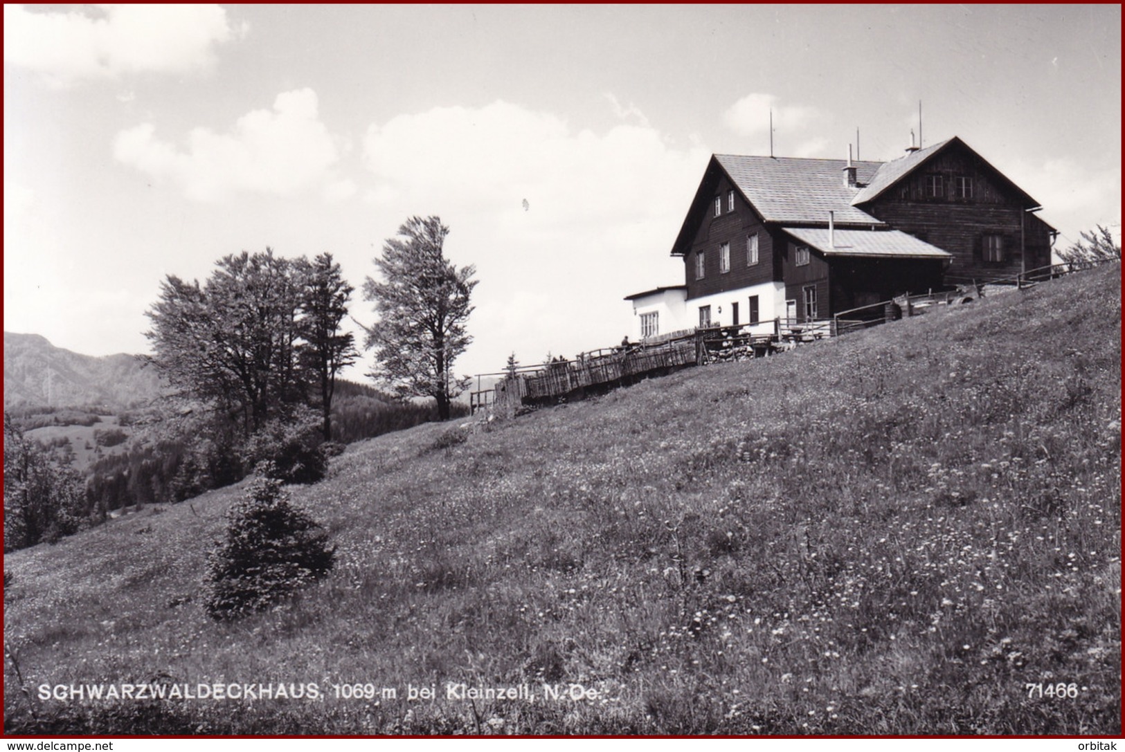 Schwarzwaldeckhaus * Berghütte, Kleinzell, Alpen * Österreich * AK2355 - Lilienfeld