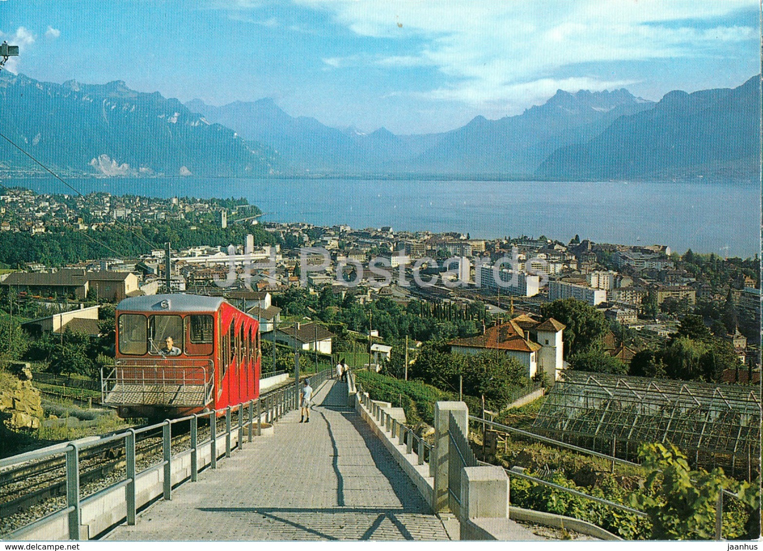 Funiculaire Vevey Chardonne Mt Pelerin - Funicular - 9827 - Switzerland - Unused - Chardonne