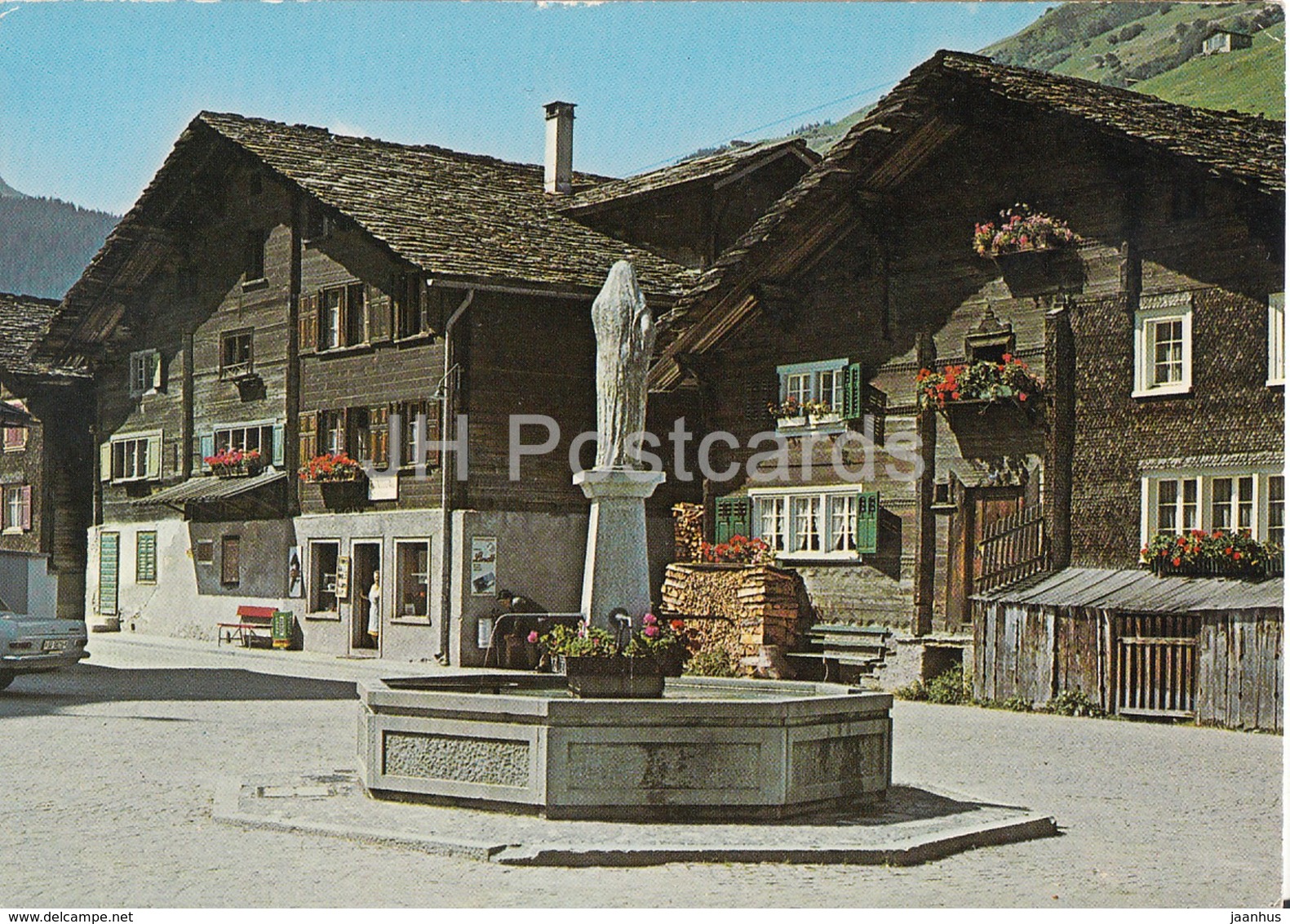 Vals 1252 M - Dorfplatz - 5742 - 1972 - Switzerland - Used - Vals