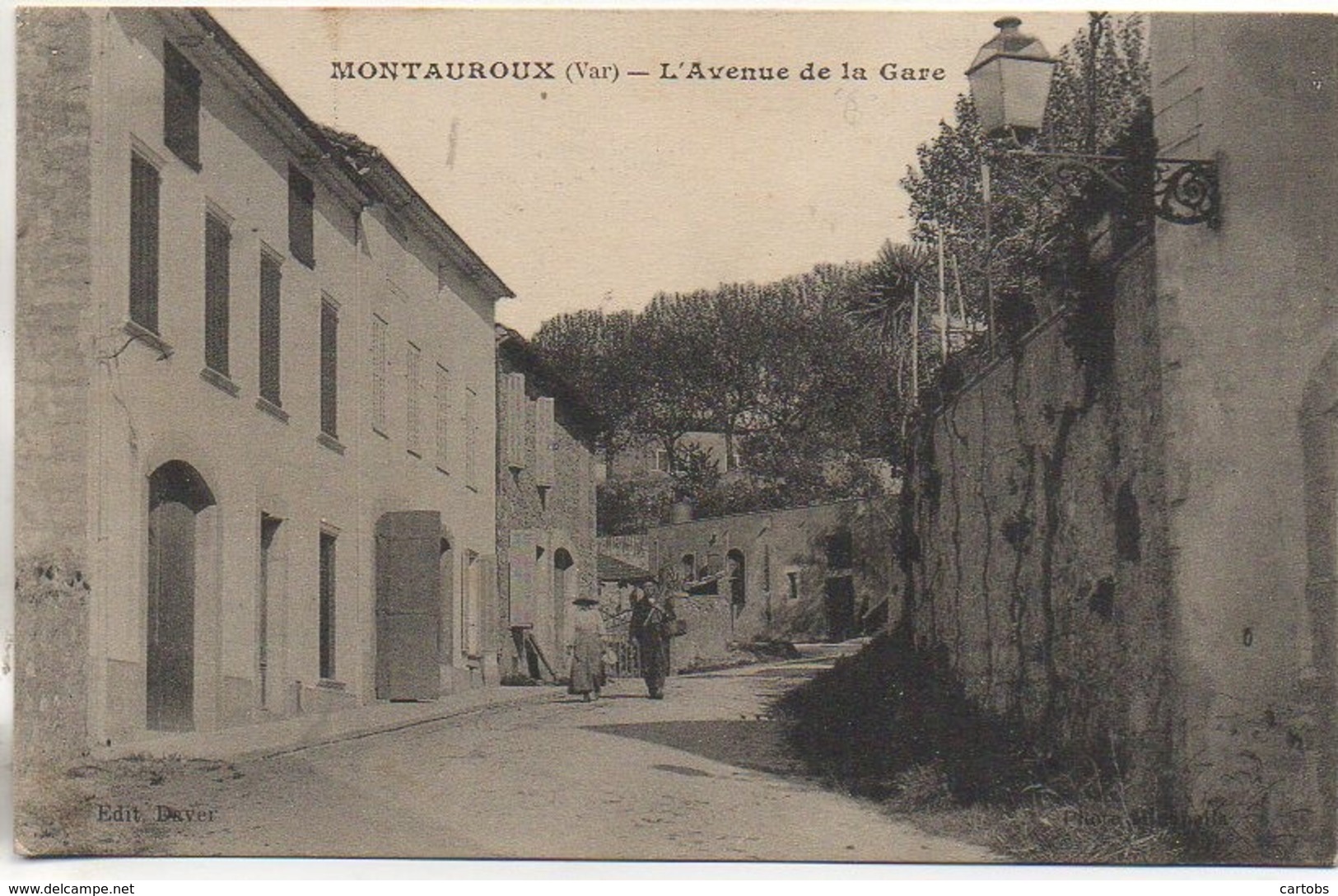 83 MONTAUROUX  L'Avenue De La Gare - Montauroux