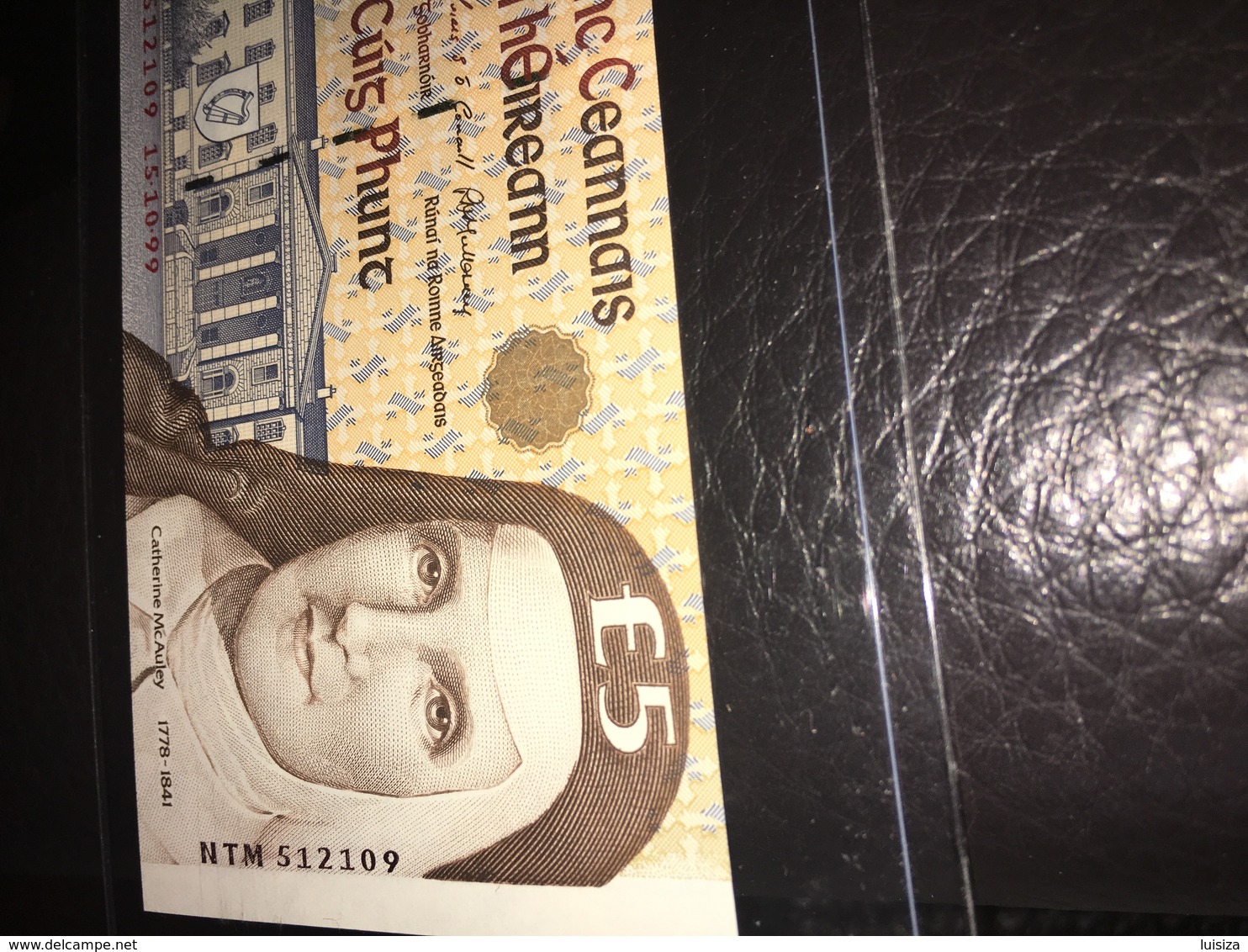 See Photos. ​​​​​​​Ireland 5 Pounds 1999 UNC Banknote - Irlande