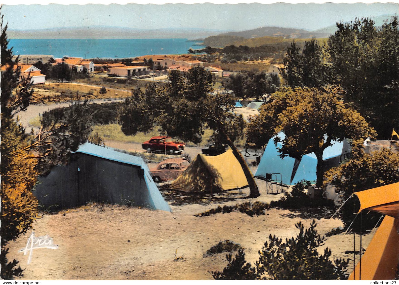 83-LE-LAVANDOU- CAMPING BELLEVUE - Le Lavandou