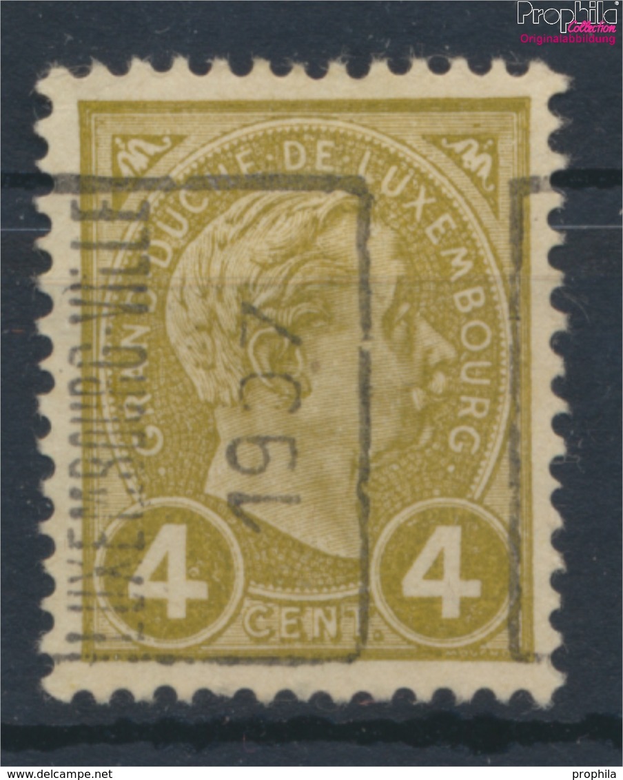 Luxemburg 69V I Vorausentwertung Ungebraucht 1895 Adolf (9424559 - 1895 Adolphe De Profil