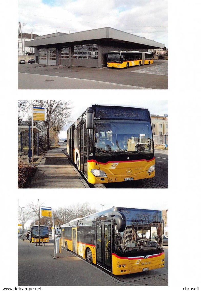 Weinfelden 3 Bild  Postauto Maienrain Depot   Limitierte Auflage! - Weinfelden