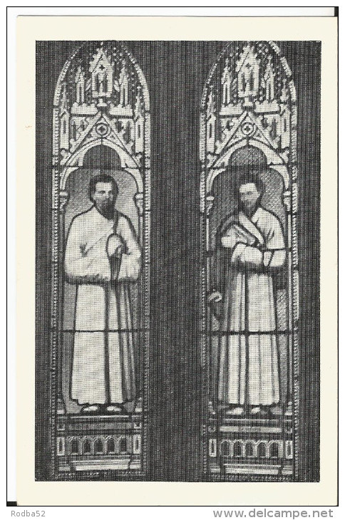 Feuillet Double à La Mémoire De Luc Martin Huin - Né à Guyonvelle-Vicaire à Voisey-Décapité En 1866 Béatifié Montbeton - Religion & Esotérisme