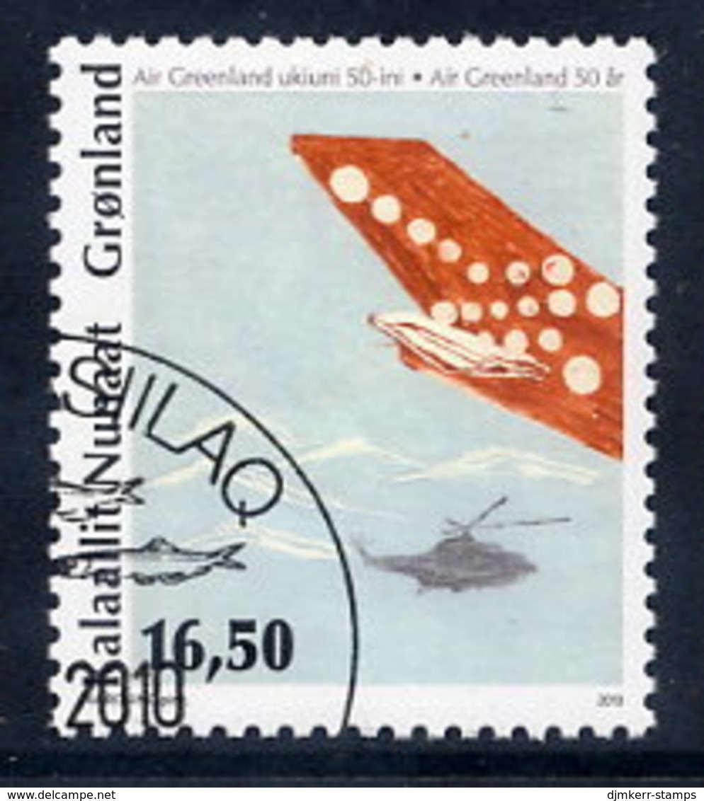 GREENLAND 2010 Air Greenland Anniversary 16.500 Kr.. Used.  Michel 559 - Usati