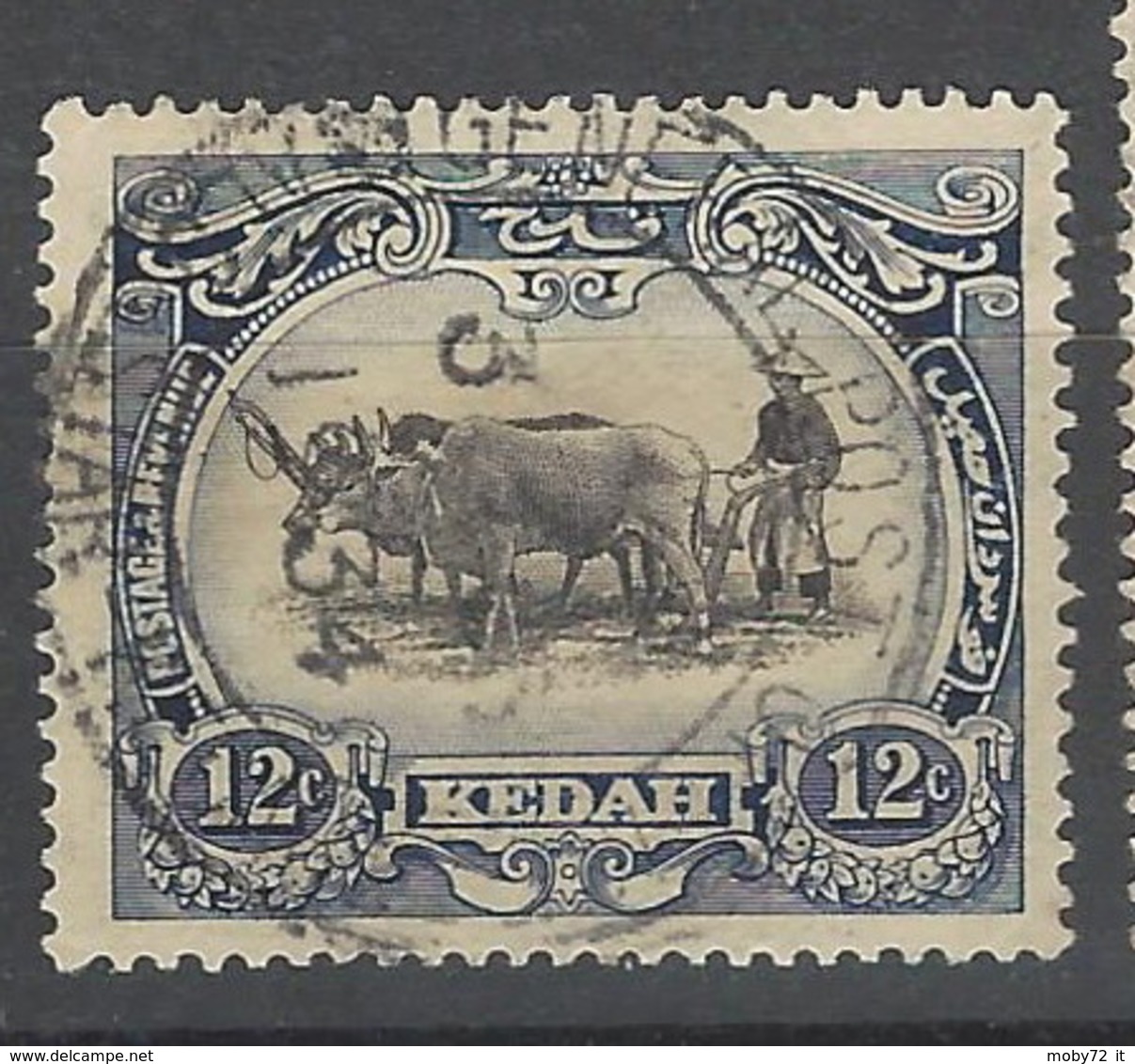 Malesia - Kedah - 1926 - Usato/used - Ordinari - Mi N. 42 - Kedah