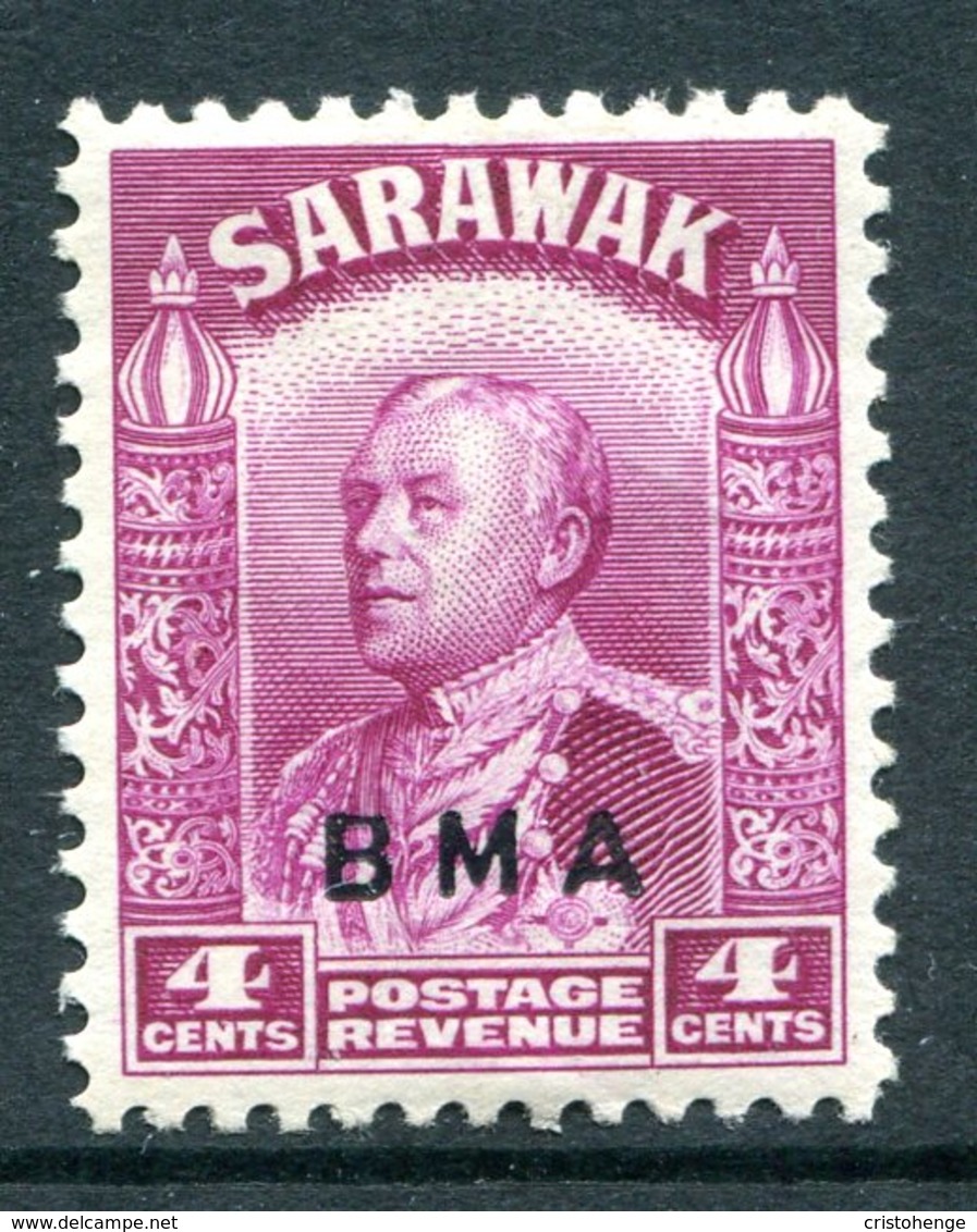 Sarawak 1945 British Military Administration - 4c Bright Purple HM (SG 129) - Sarawak (...-1963)