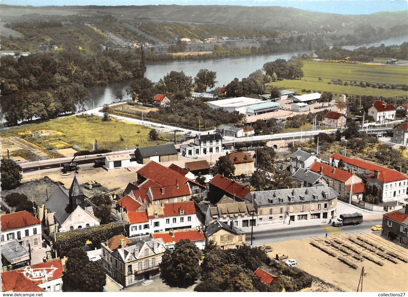 78-BONNIERES-PANORAMA - Bonnieres Sur Seine