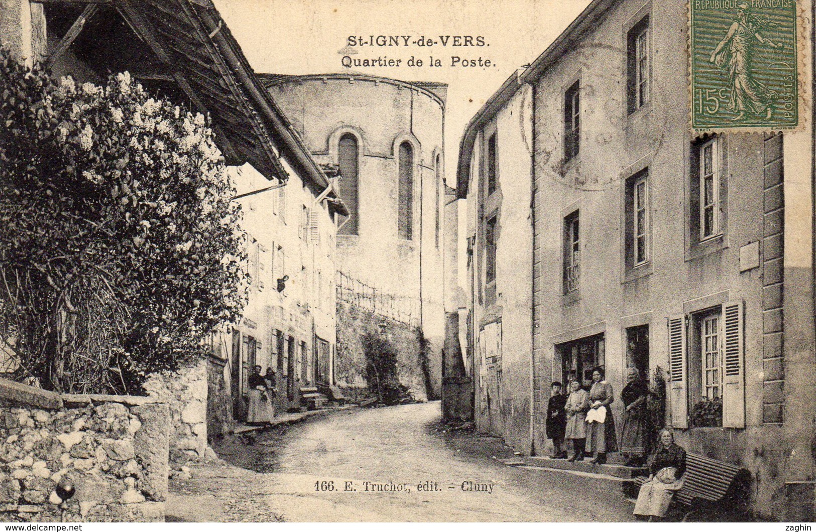 ST IGNY DE VERS(69 RHÔNE) QUARTIER DE LA POSTE - Autres & Non Classés