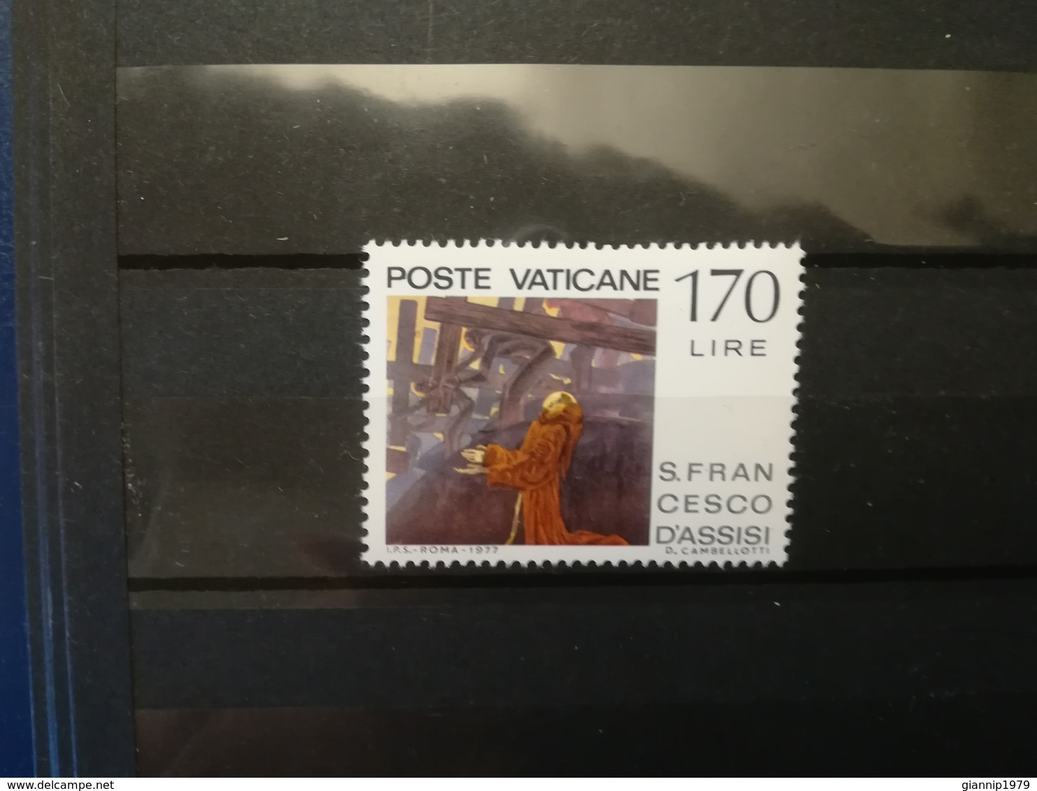 FRANCOBOLLI STAMPS VATICANO VATICAN 1977 MNH** NUOVI SERIE 750 ANNI MORTE S. FRANCESO VATICANE - Sonstige & Ohne Zuordnung