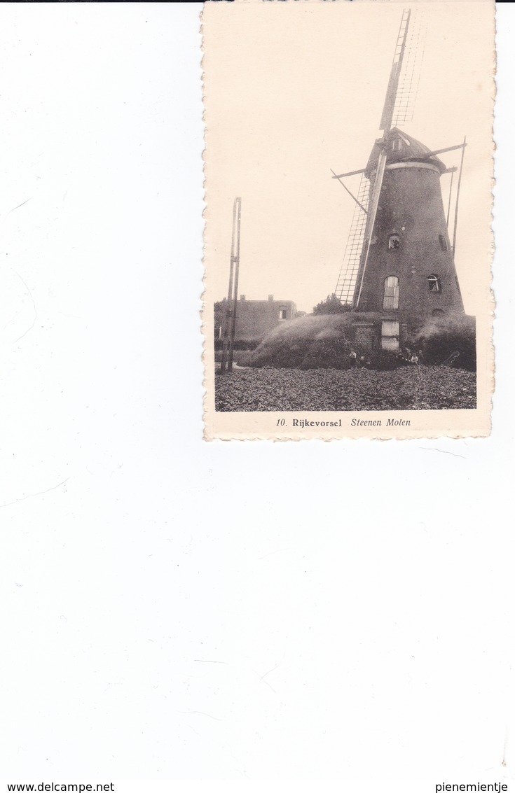 Rijkevorsel Nr 10 Stenen Molen - Rijkevorsel