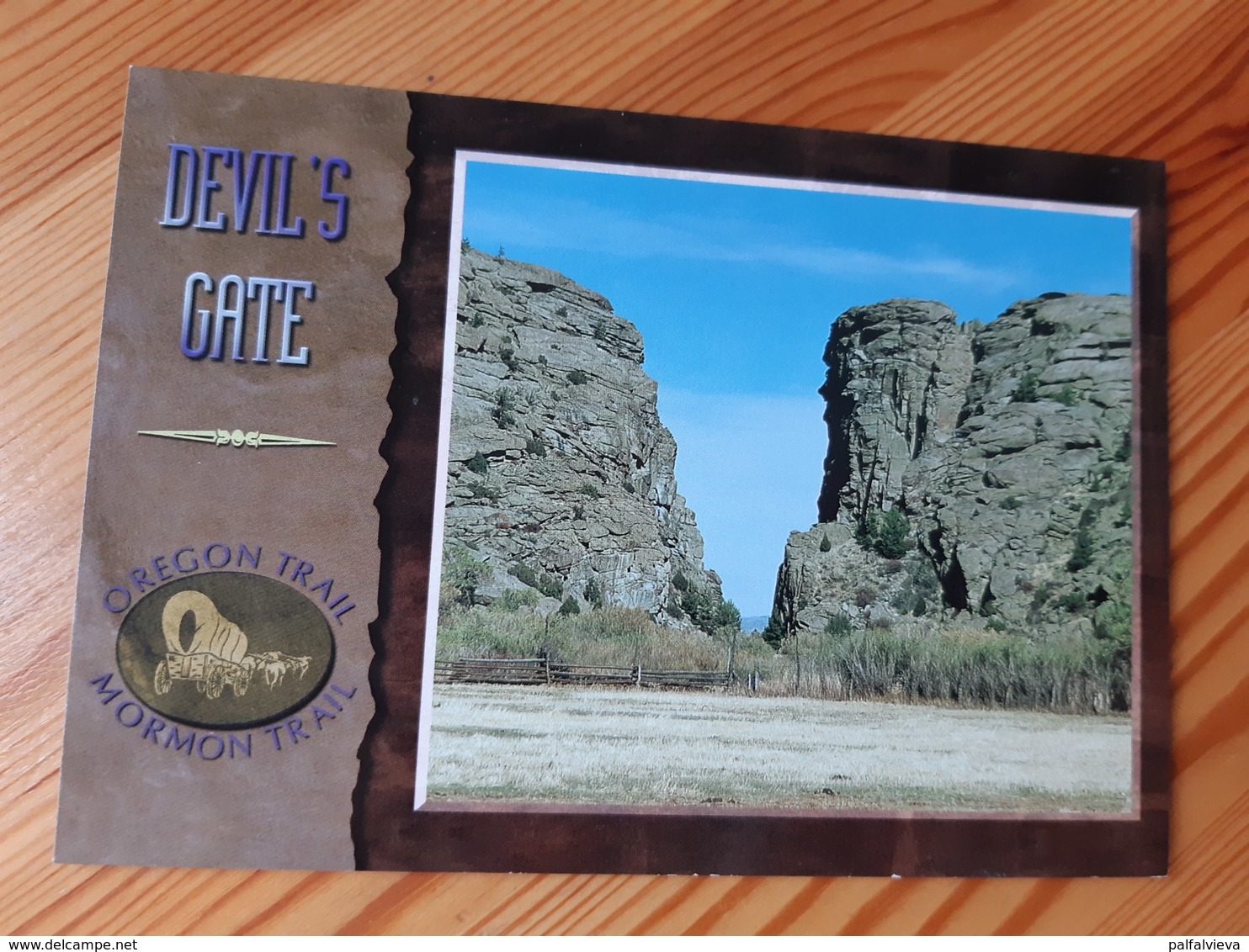 Postcard, USA - Devil's Gate, Wyoming, Mint - Yellowstone