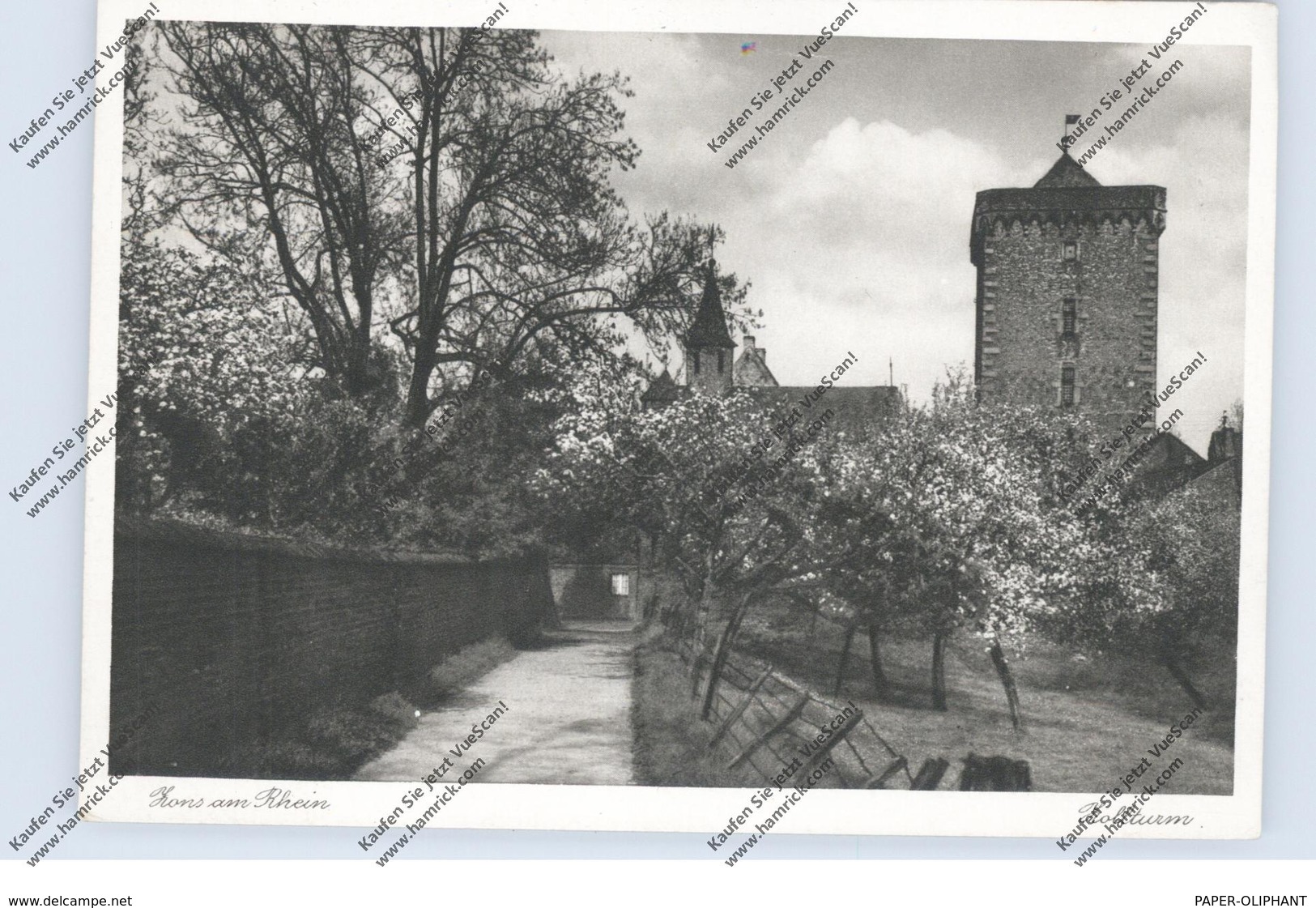 4047 DORMAGEN - ZONS, Zollturm, 193... - Dormagen