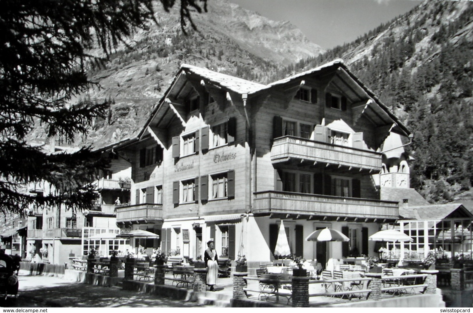 SAAS-ALMAGELL Pension Restaurant Edelweiss - Saas-Almagell