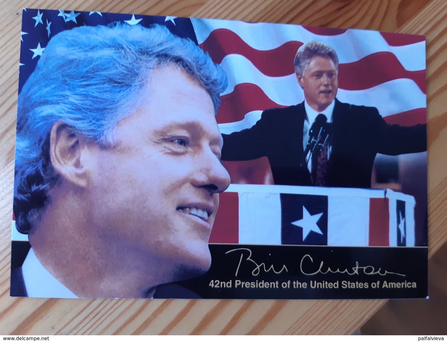 Postcard, USA - Bill Clinton, Mint - Presidents