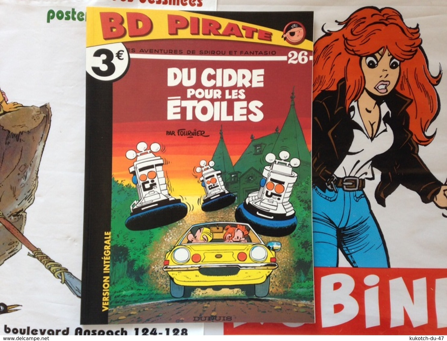 BD Spirou - Du Cidre Pour Les étoiles - Tome 26 (2005) - Spirou Et Fantasio