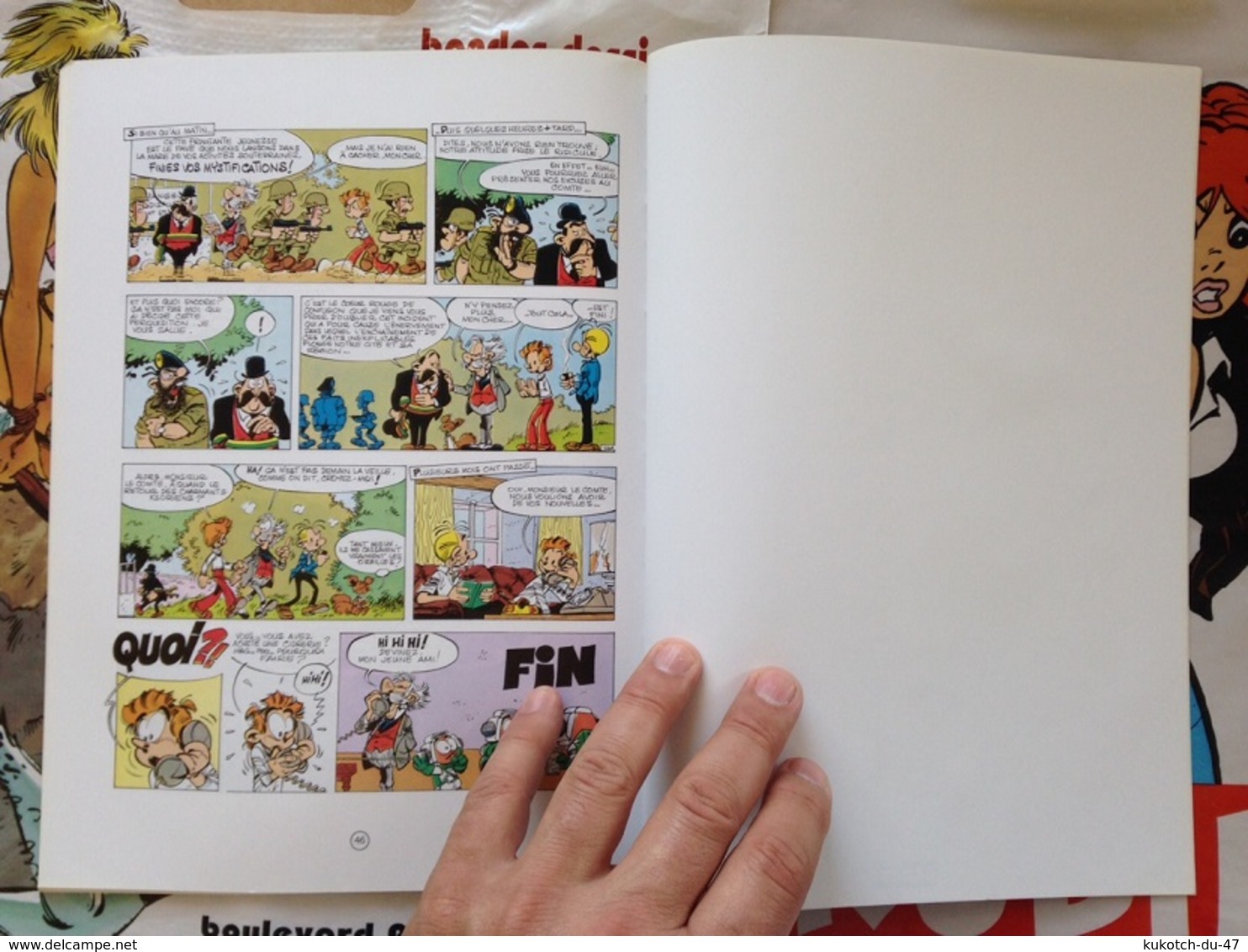 BD Spirou - Du cidre pour les étoiles - Tome 26 (2005)