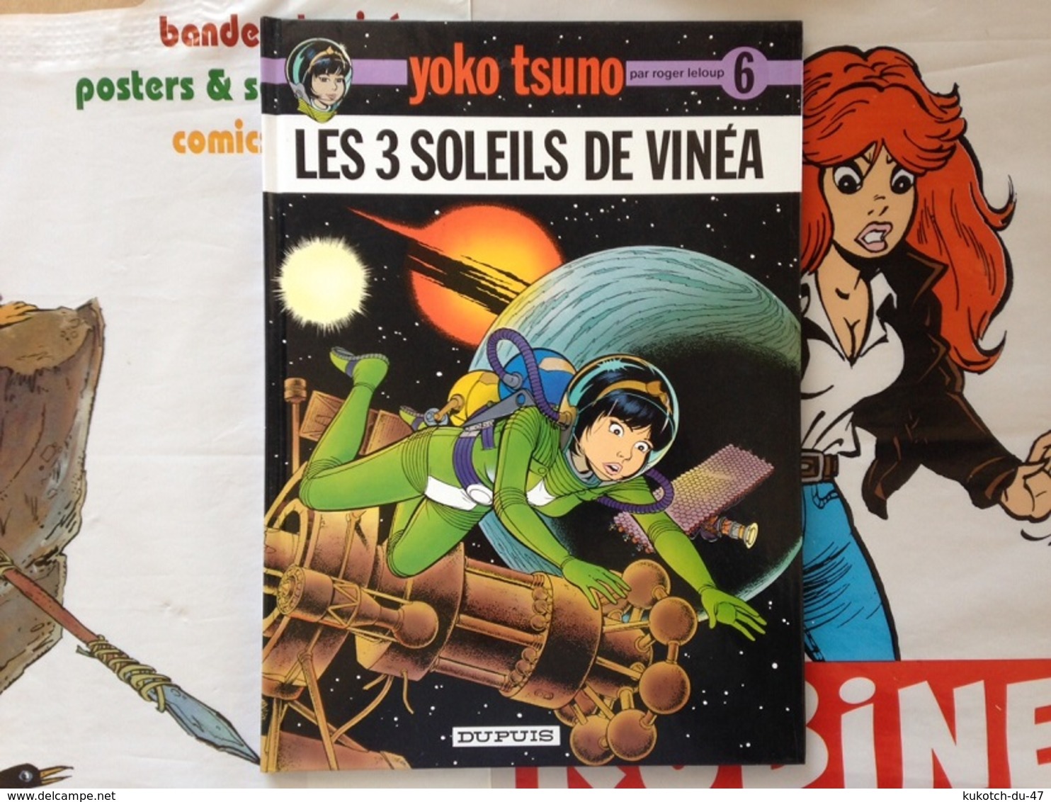 BD Yoko Tsuno - Les 3 Soleils De Vinéa - Tome 6 (2004) - Yoko Tsuno