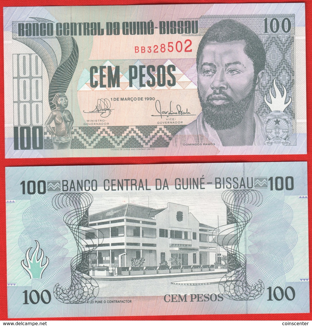 Guinea - Bissau 100 Pesos 1990 P-11 UNC - Guinee-Bissau