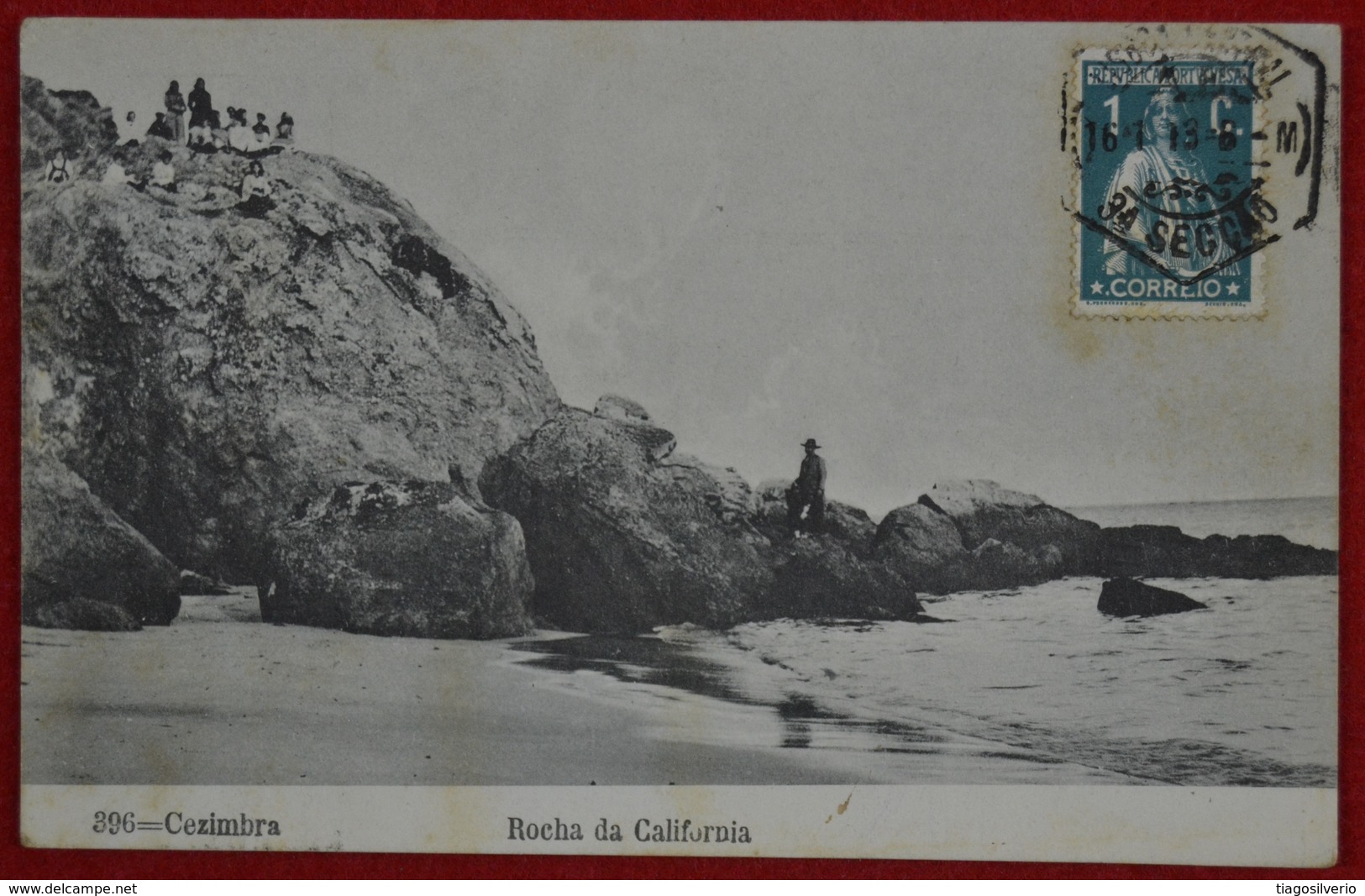 Postcard Of The Sesimbra /  Rocha Da California  ( Lote N º 898 ) - Setúbal