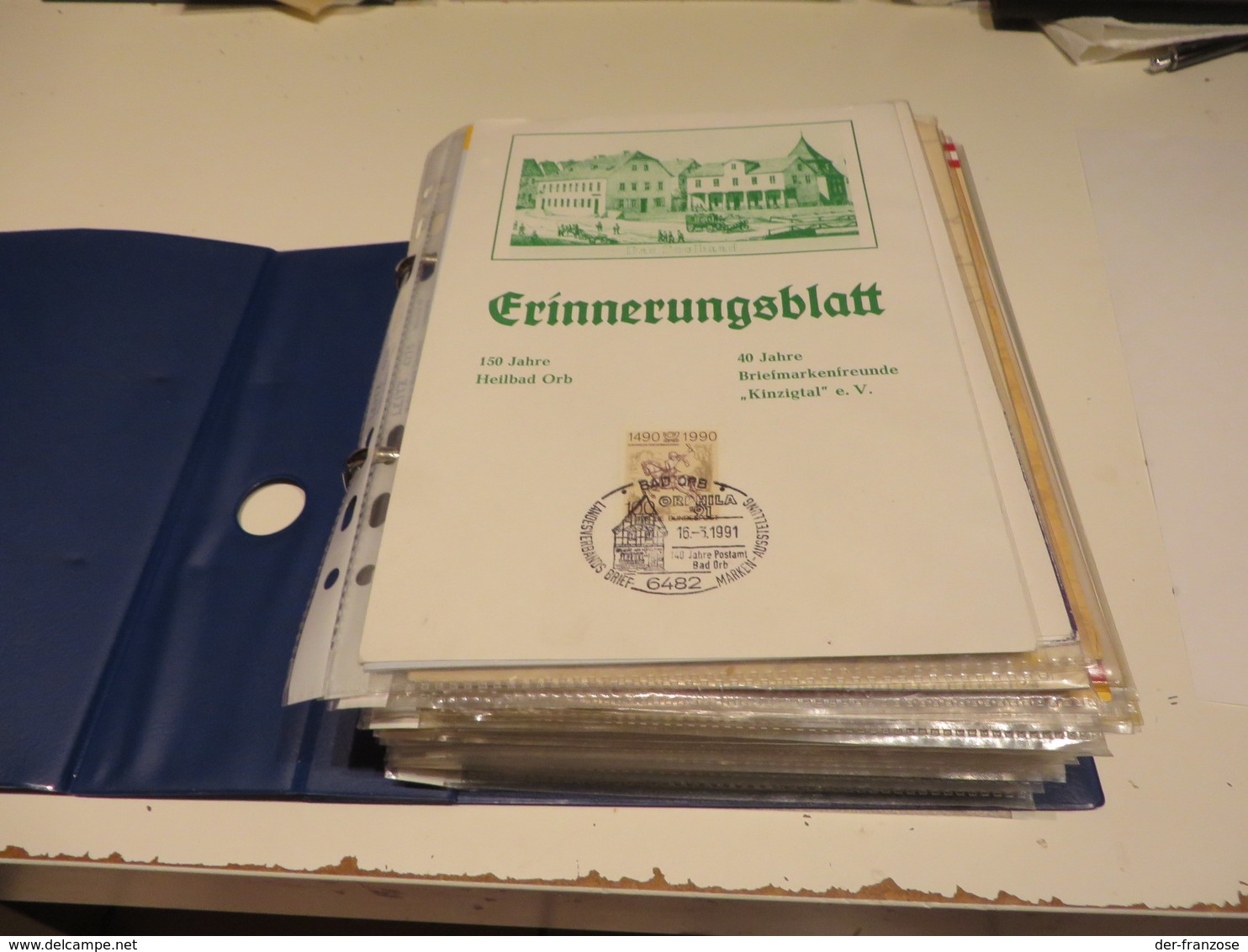 DEUTSCHLAND   Posten  SONDERSACHEN Der Post Mit MARKEN U. BLÖCKE Im BINDER - Collections (with Albums)