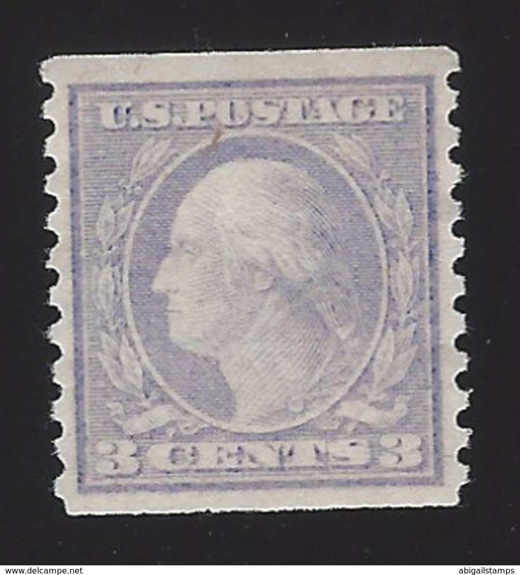 US #456 1914-16 Violet Type I Wmk 190 Perf 10 Vert Mint NG F-VF Scv $250 - Unused Stamps