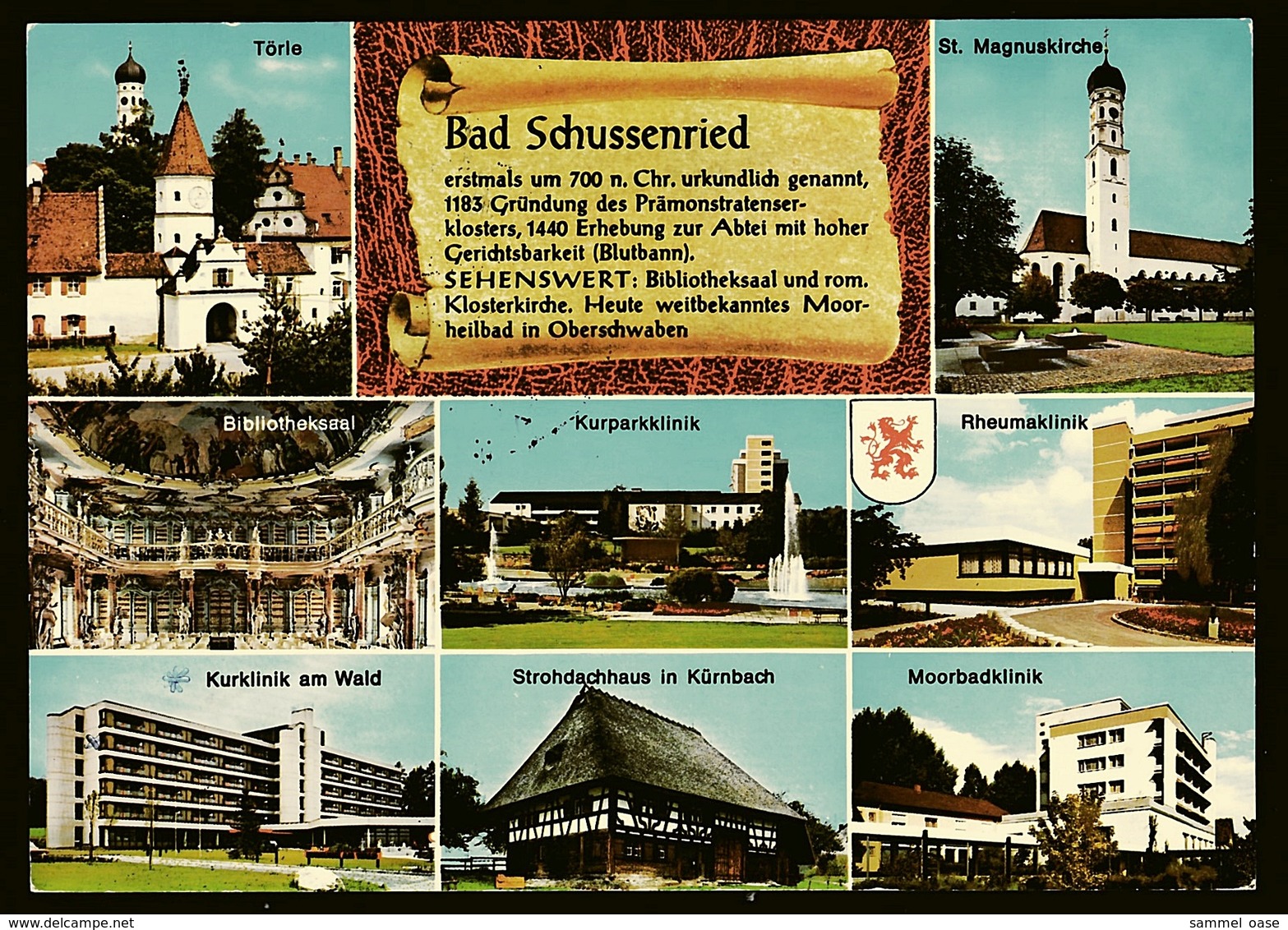 Bad Schussenried  -  Mehrbild-Ansichtskarten Ca. 1981    (12686) - Bad Schussenried