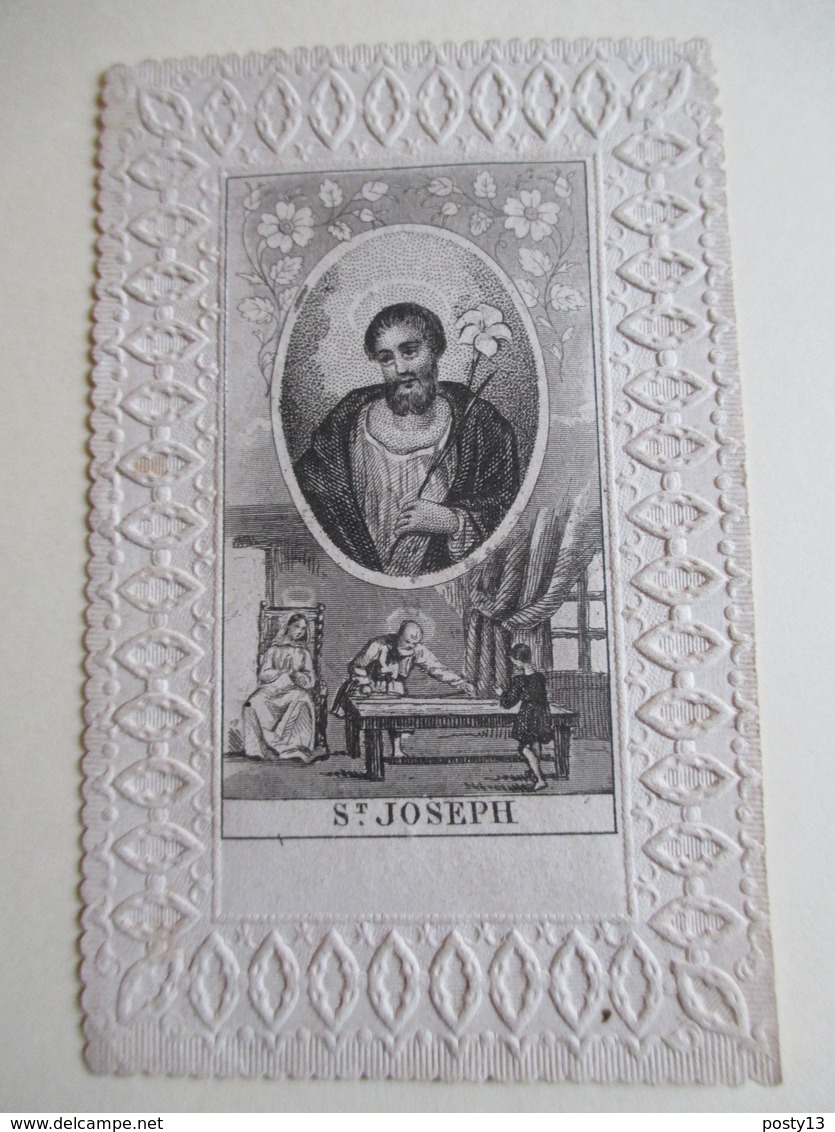 IMAGE PIEUSE - CANIVET - SANTINI -  Saint Joseph    TBE - Imágenes Religiosas