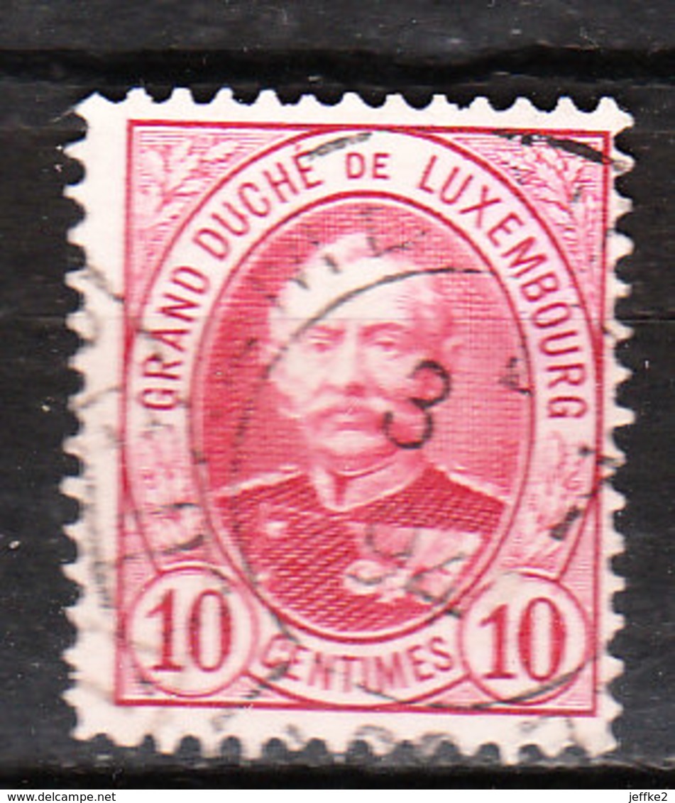 59  Adolphe Ier - Bonne Valeur - Oblit. - LOOK!!!! - 1891 Adolphe Front Side