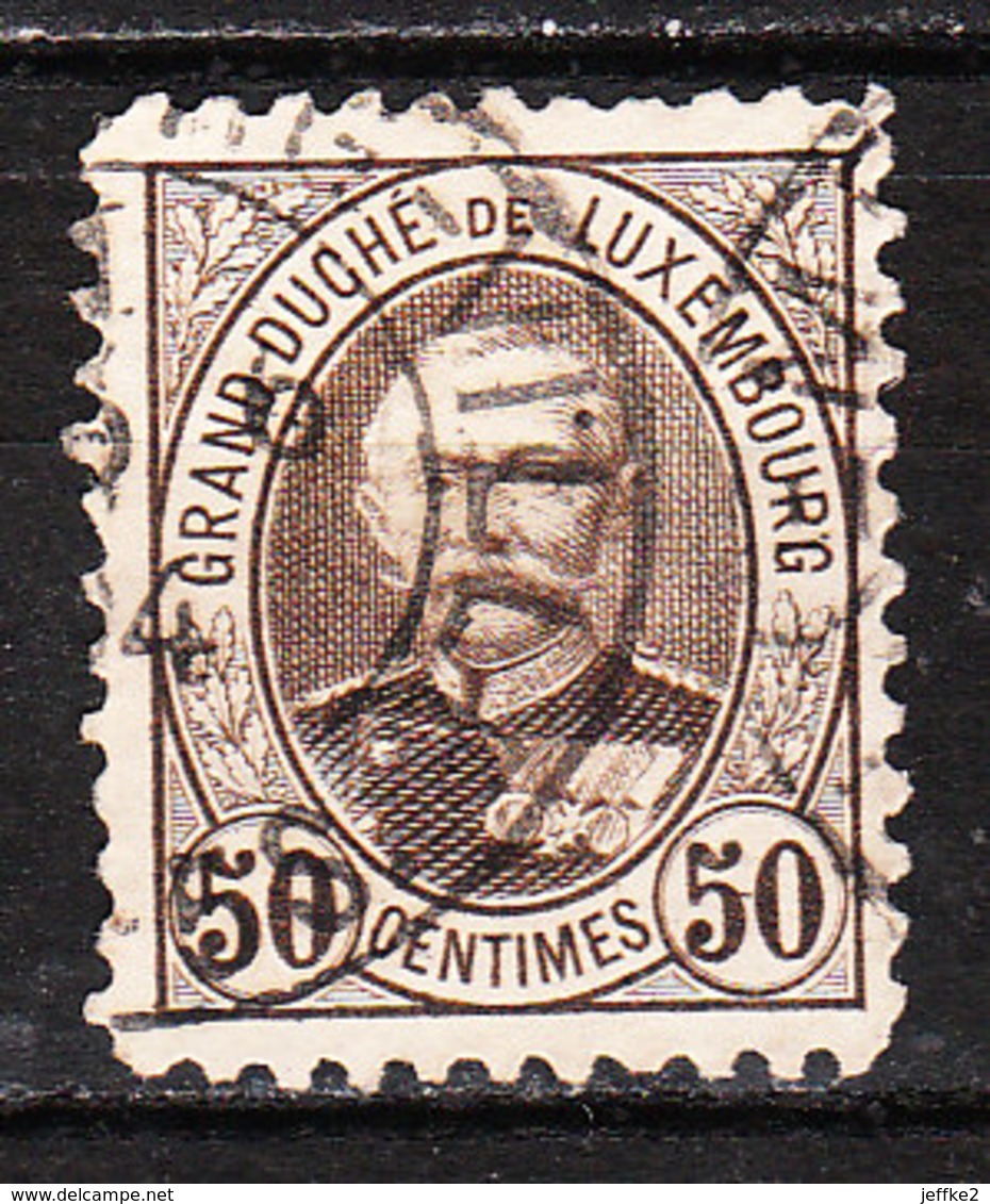 65  Adolphe Ier - Bonne Valeur - Oblit. - LOOK!!!! - 1891 Adolphe De Face