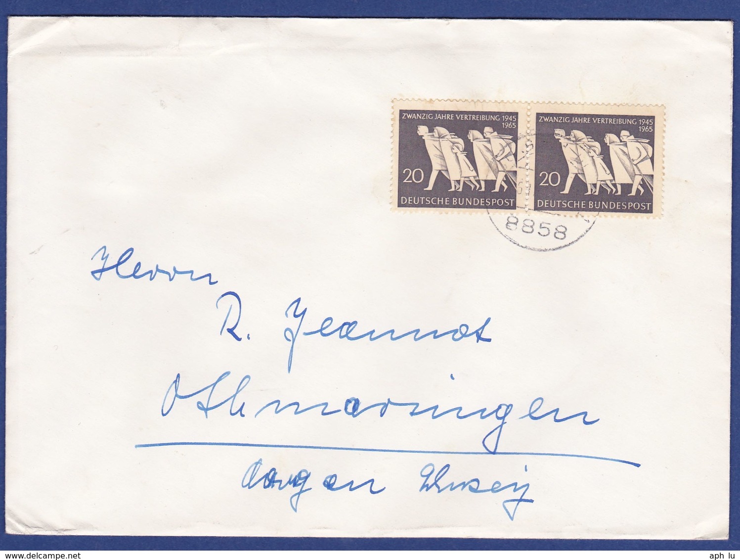 Brief Mehrfachfrankatur MiNr. 479 (aa0051) - Storia Postale