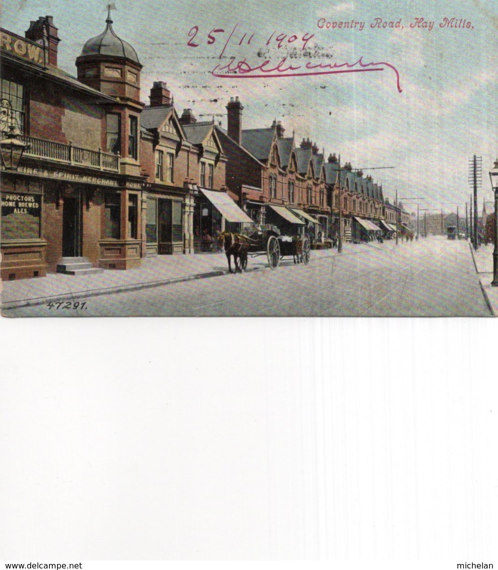 CPA  ANGLETERRE---COVENTRY ROAD, HAY MILLS - Coventry
