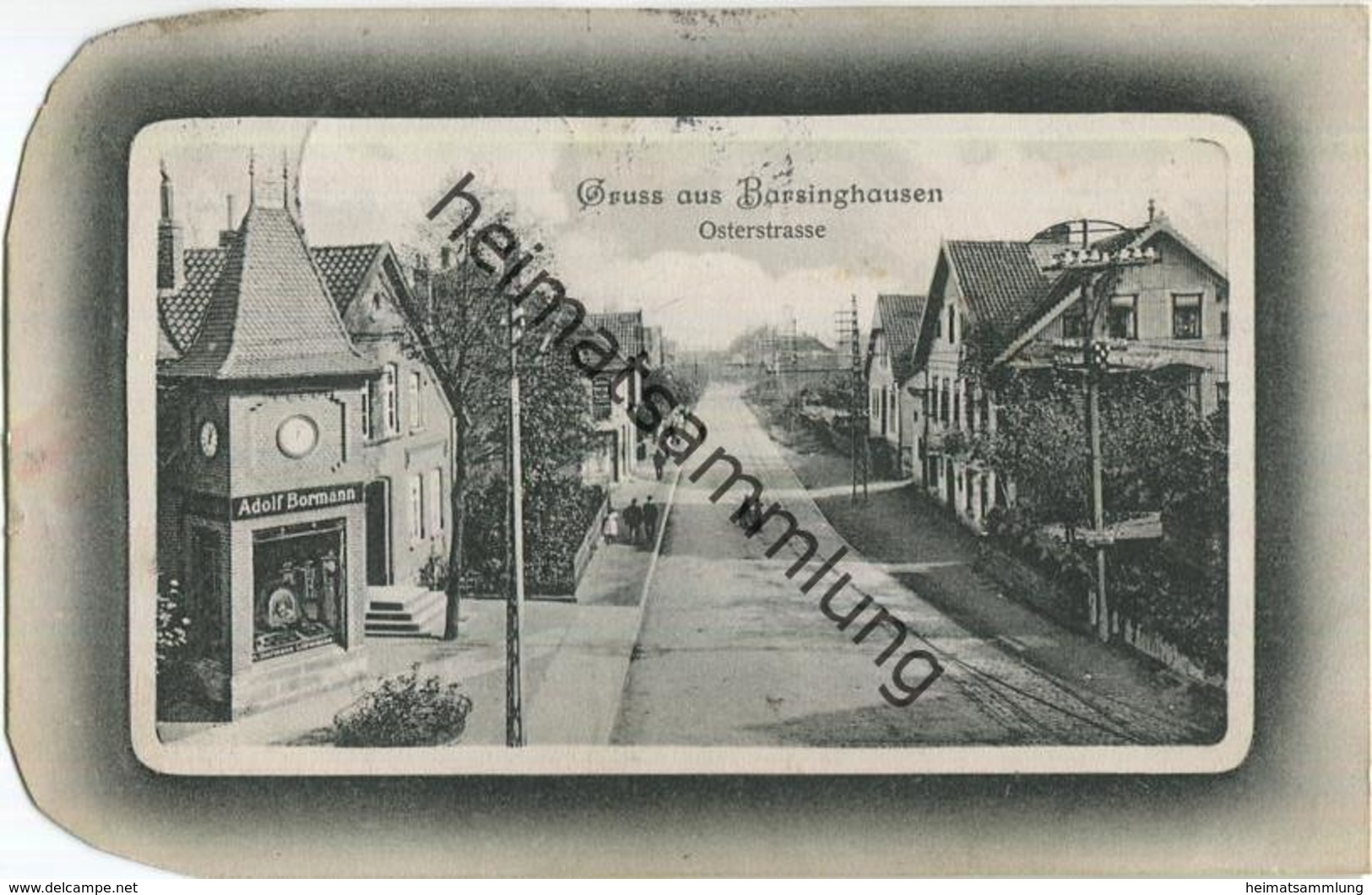 Gruss Aus Barsinghausen - Osterstrasse - Verlag August Brandes Barsinghausen Gel. 1914 - Barsinghausen