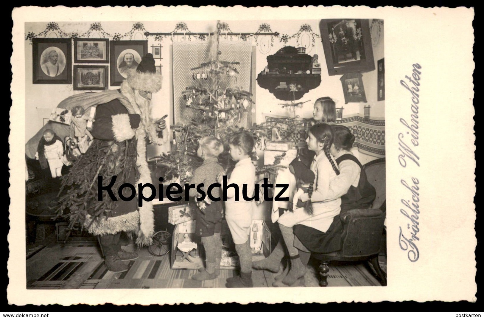 ALTE POSTKARTE WEIHNACHTEN ALT AUSSEE NIKOLO NIKOLAUS SPIELZEUG Altaussee Steiermark Österreich Austria Ansichtskarte AK - Ausserland