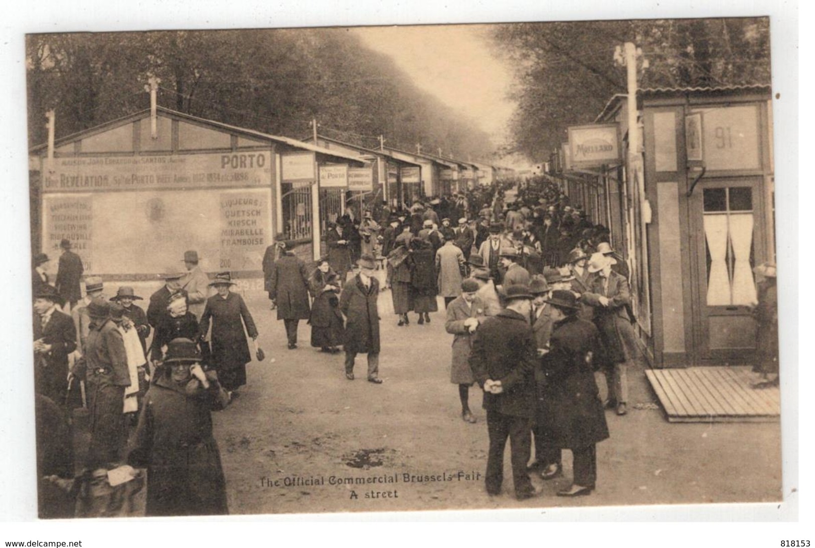 The Official Commercial Brussels Fair   A Street - Zonder Classificatie