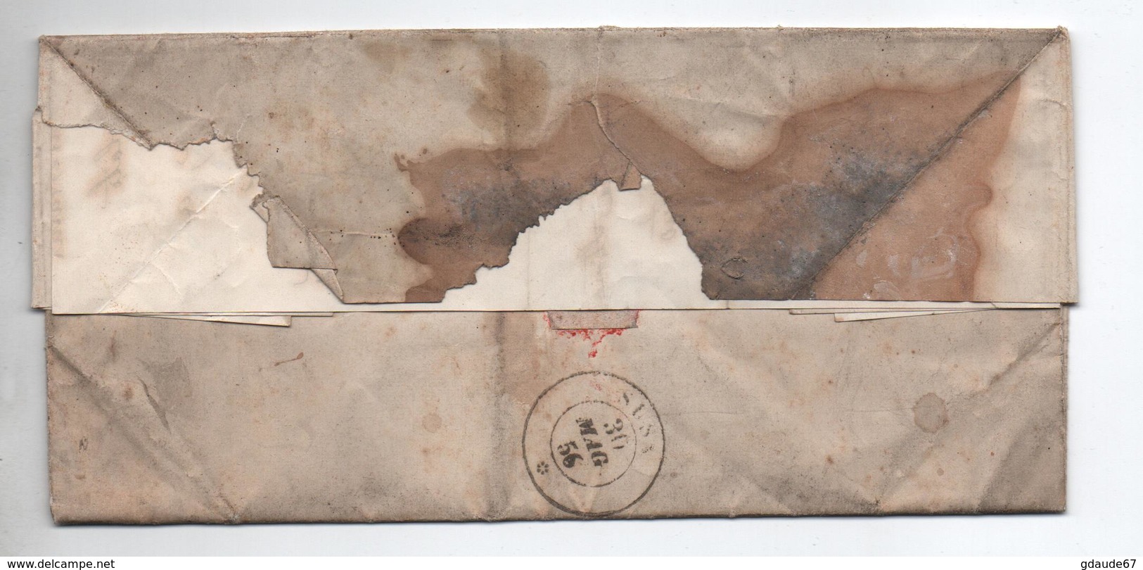 1856 - LETTRE Avec CACHET SARDE De BUSSOLENO Pour SUSA - CACHET SARDE - Sardinien