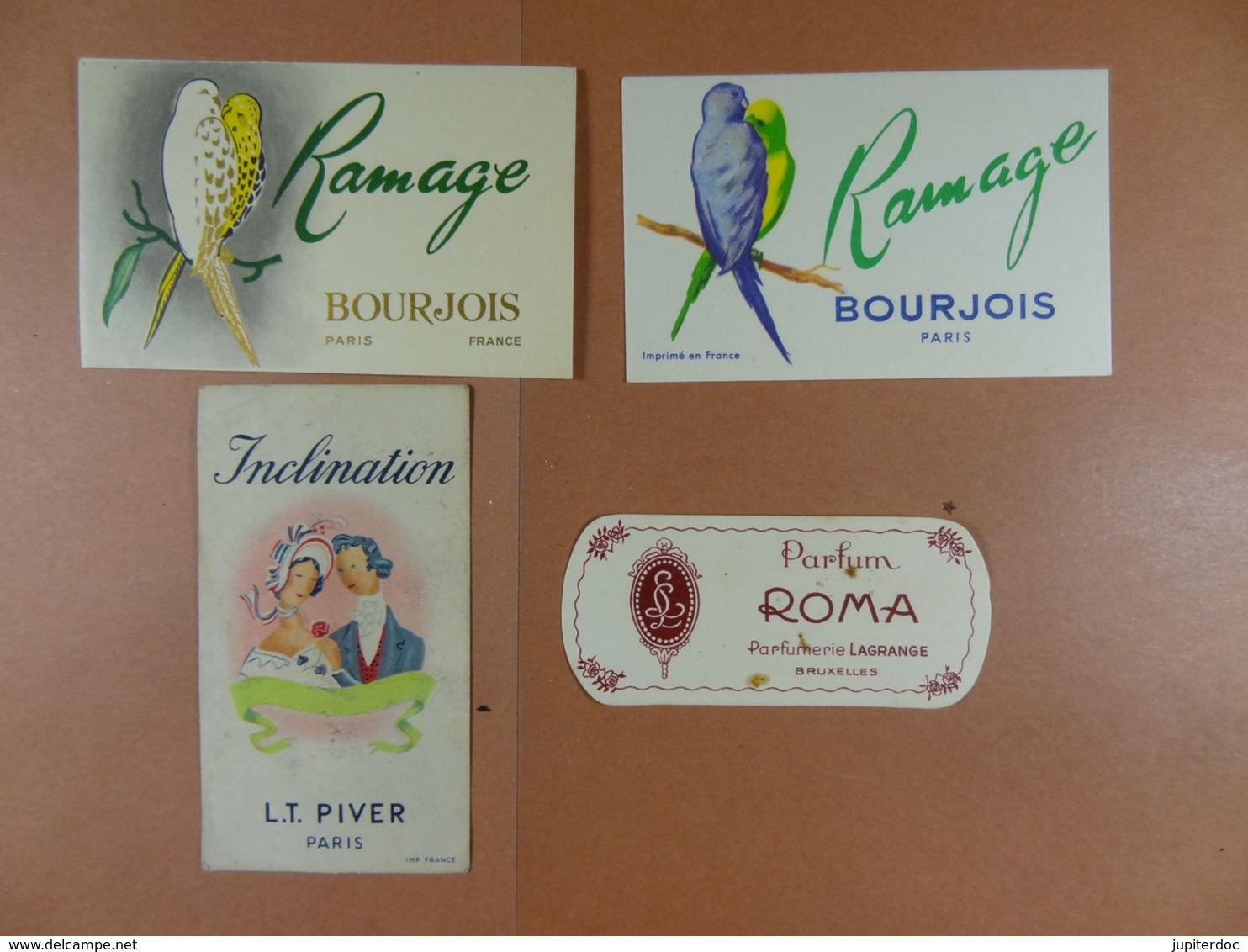 Lot De 9 Cartes Parfumées - Anciennes (jusque 1960)