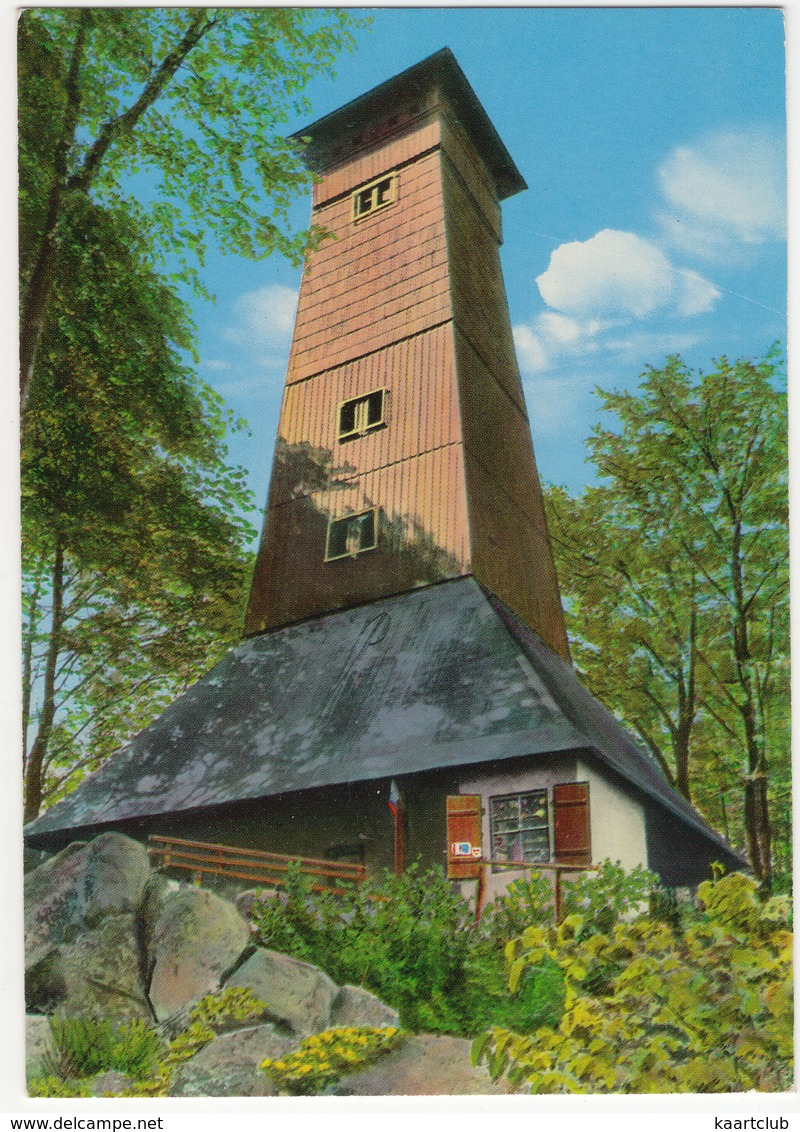 Irene Turm - Auf Der Tromm (577 M ü. M.) - Gasthaus 'Zur Schönen Aussicht' Pension - Odenwald - Heppenheim